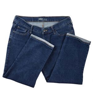 Old Navy Dark Blue Jean Capris